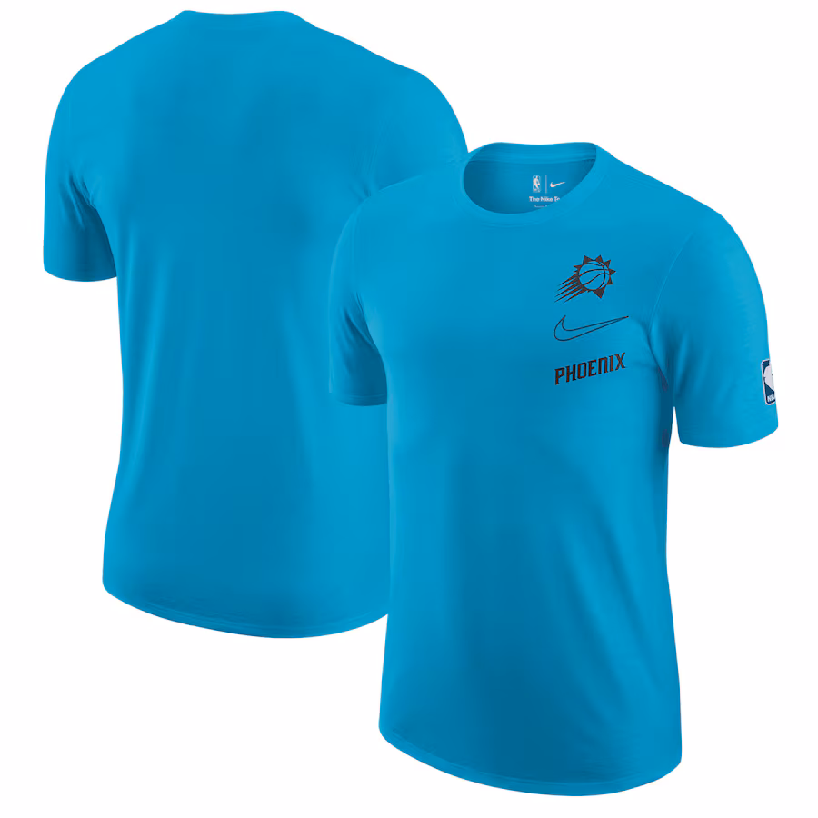 Men's Phoenix Suns Nike Turquoise 2022/23 City Edition Courtside Max90 Vintage Wash T-Shirt - Jersey
