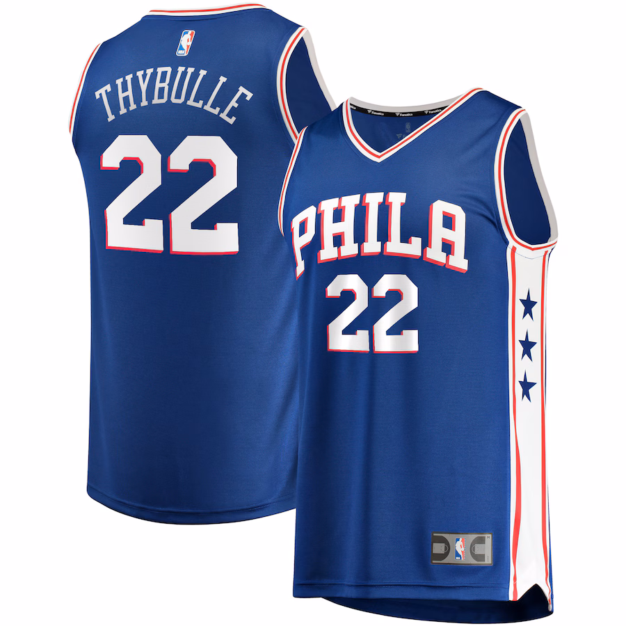 Men's Philadelphia 76ers Matisse Thybulle Fanatics Royal Fast Break Player Jersey - Jersey