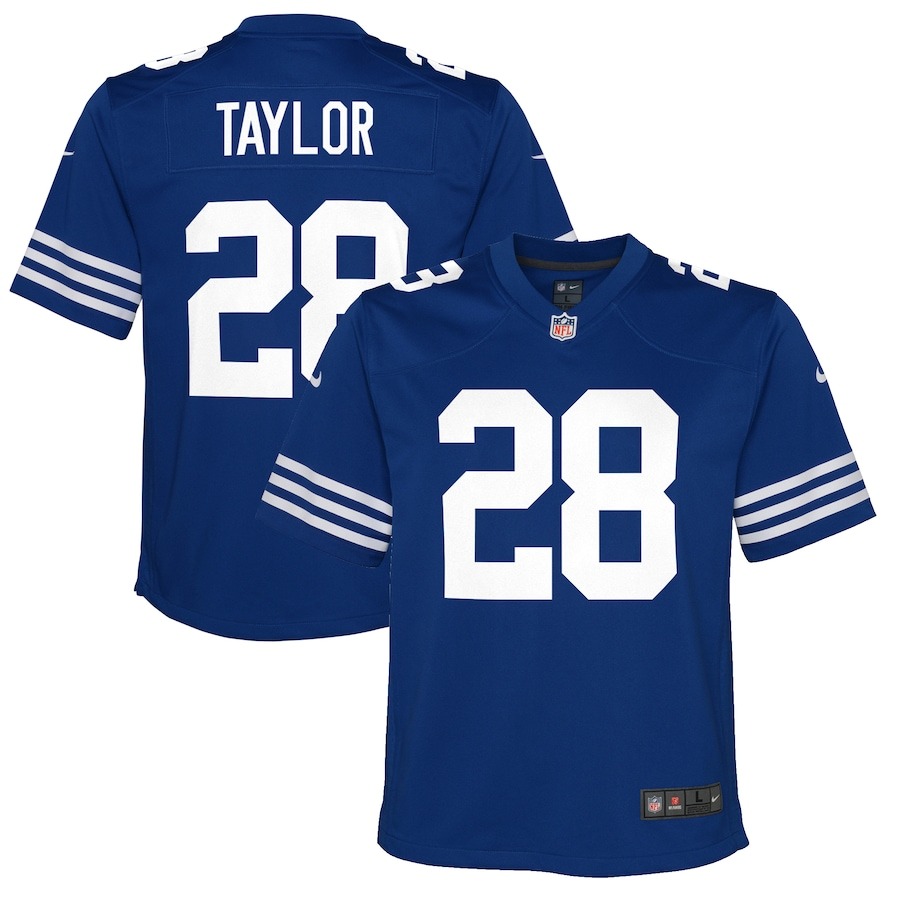 Youth Indianapolis Colts Jonathan Taylor Nike Royal Game Jersey - Jersey