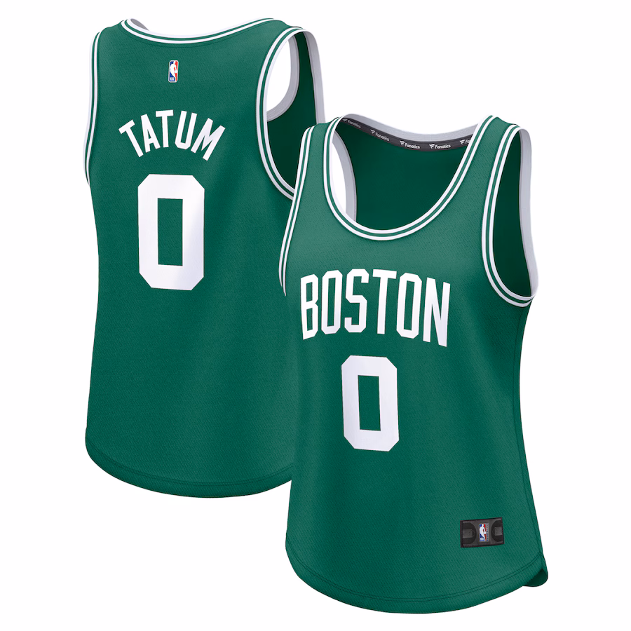 Women's Boston Celtics Jayson Tatum Fanatics Kelly Green Fast Break Player Jersey - Icon Edition - Jersey