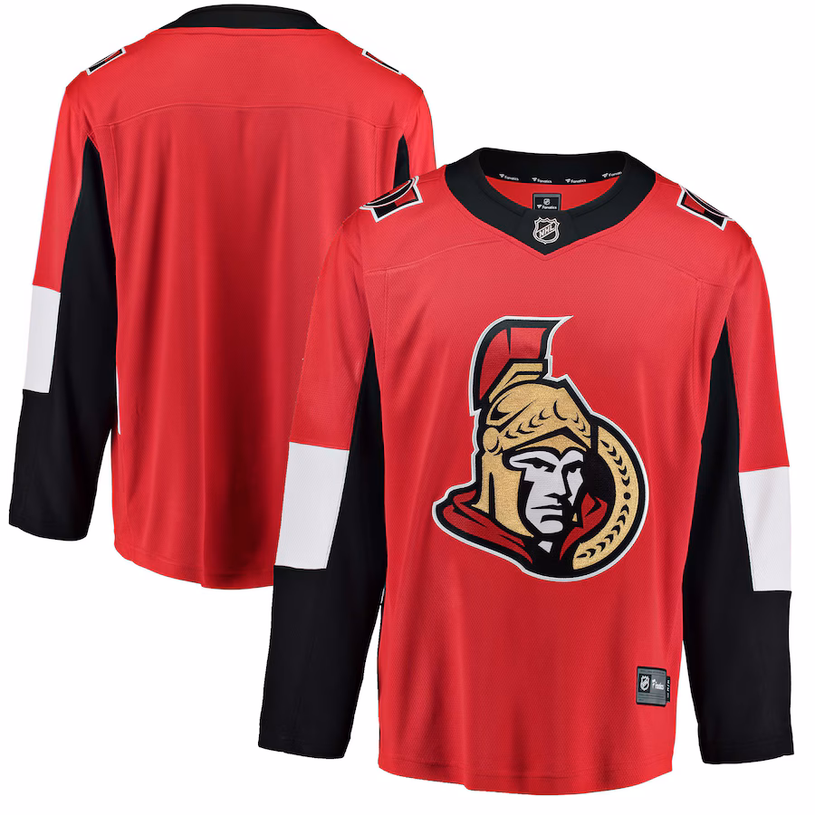 Youth Ottawa Senators Fanatics Red Breakaway Home Jersey - Jersey