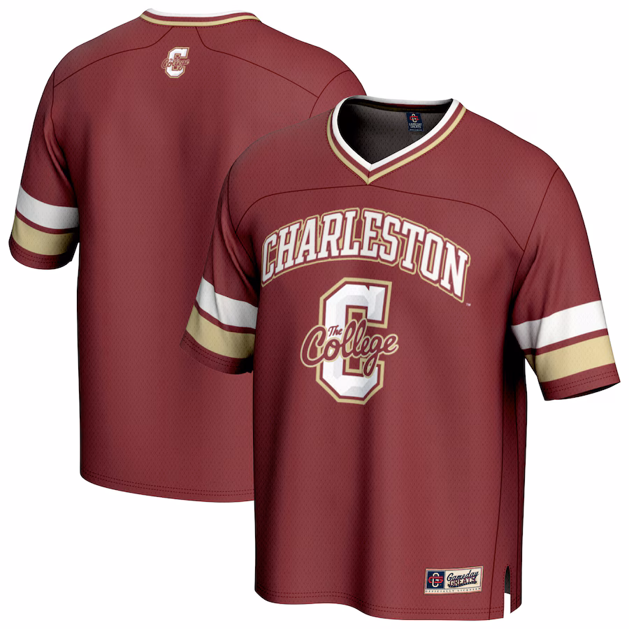 Youth GameDay Greats Maroon Charleston Cougars Spirit Football Jersey - Jersey