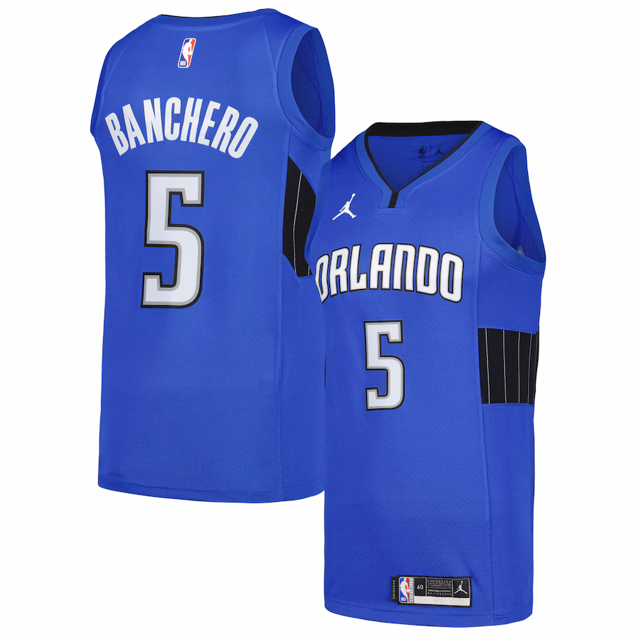 Men's Orlando Magic Paolo Banchero Jordan Brand Royal Swingman Player Jersey - Statement Edition - Jersey