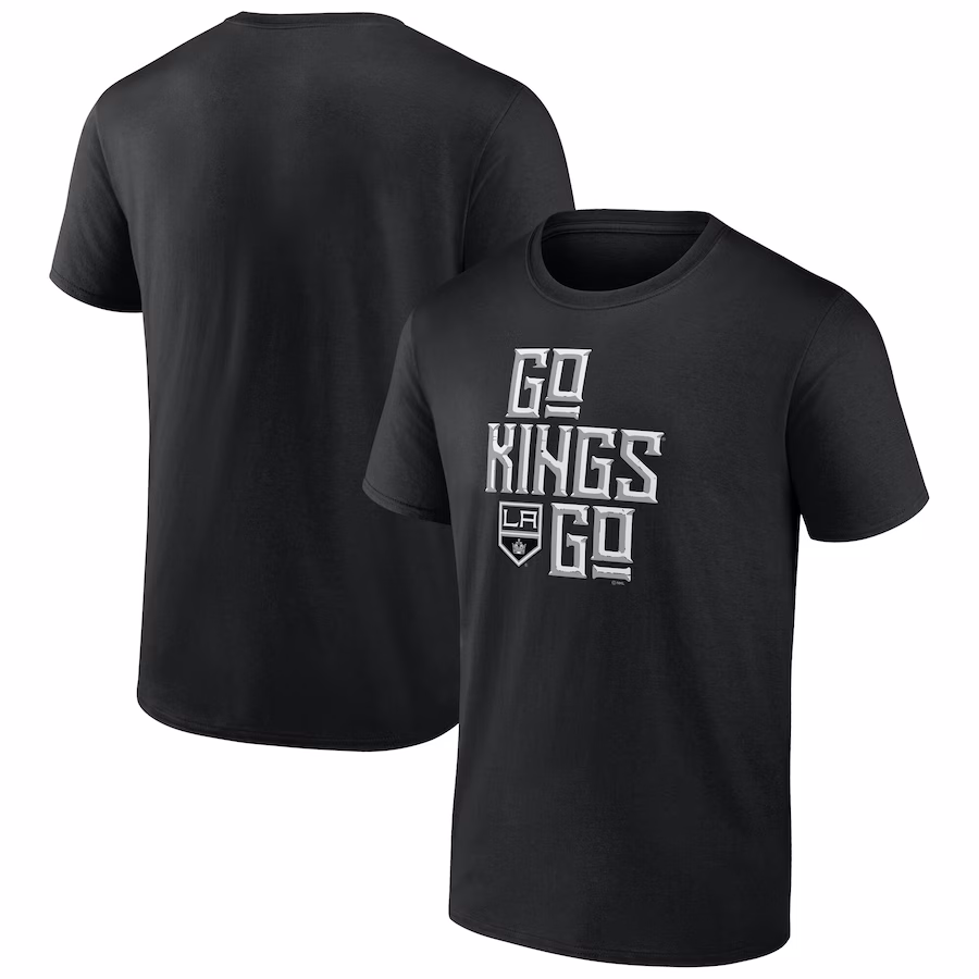 Men's Los Angeles Kings Fanatics Black Iconic T-Shirt - Jersey