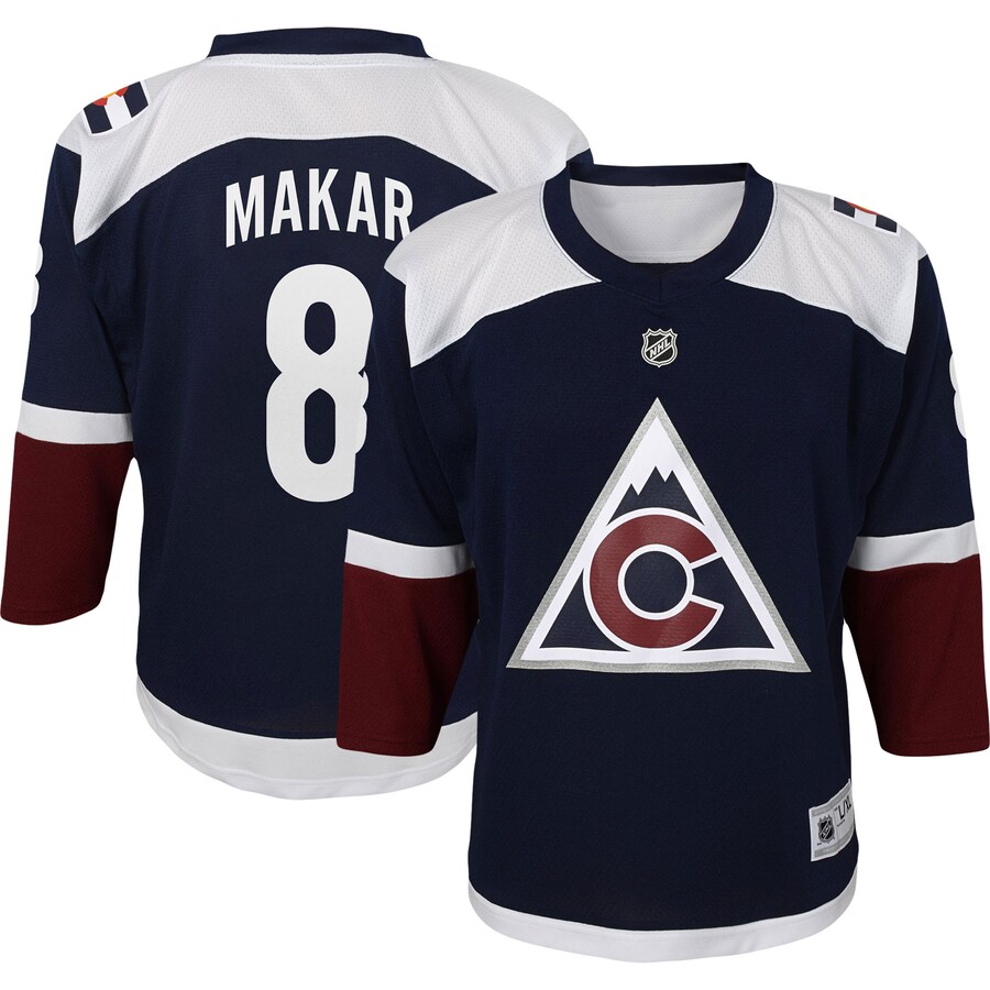 Youth Colorado Avalanche Cale Makar Navy Replica Player Jersey - Jersey