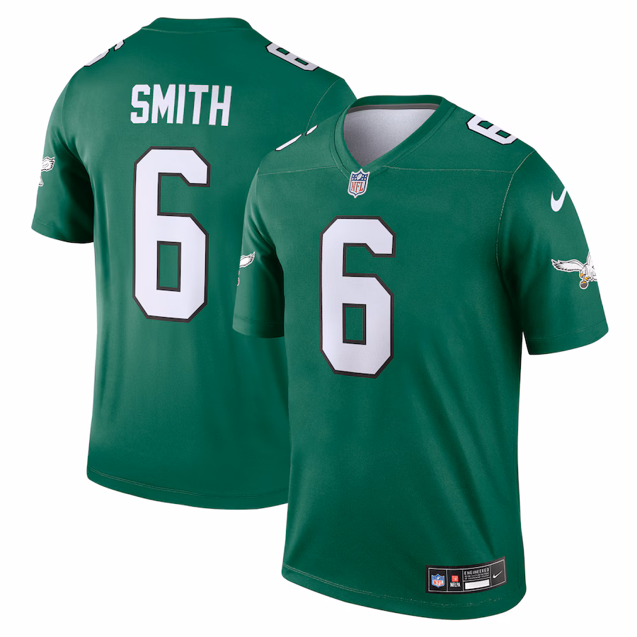 Men's Philadelphia Eagles DeVonta Smith Nike Kelly Green Legend Jersey - Jersey