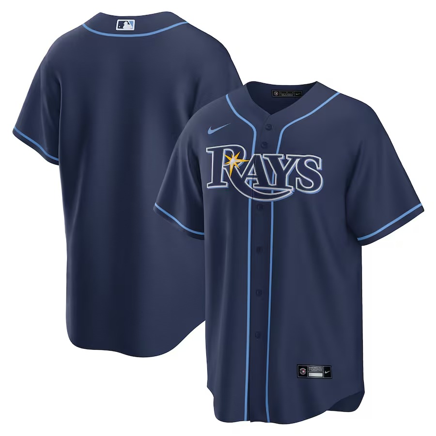 Men's Tampa Bay Rays Nike Navy Away Replica 2.0 Jersey - Jersey
