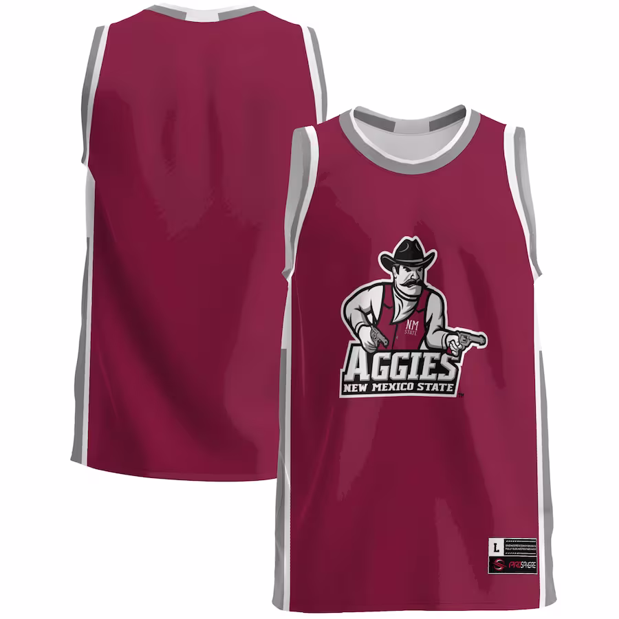New Mexico State Aggies GameDay Greats  Lightweight Basketball Jersey - Crimson - Jersey