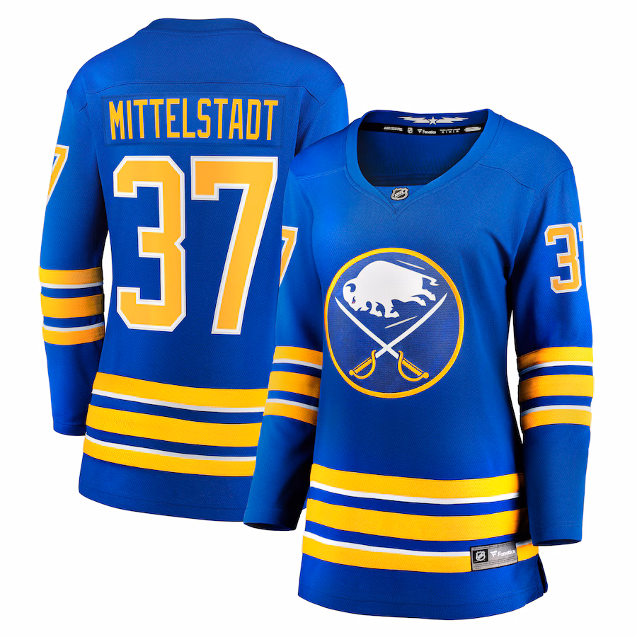 Women's Buffalo Sabres Casey Mittelstadt Fanatics Royal Home Breakaway Player Jersey - Jersey
