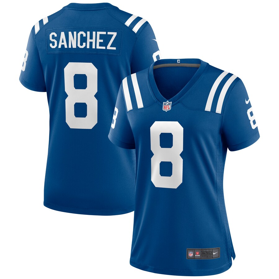 Women's Indianapolis Colts Rigoberto Sanchez Nike Royal Game Jersey - Jersey
