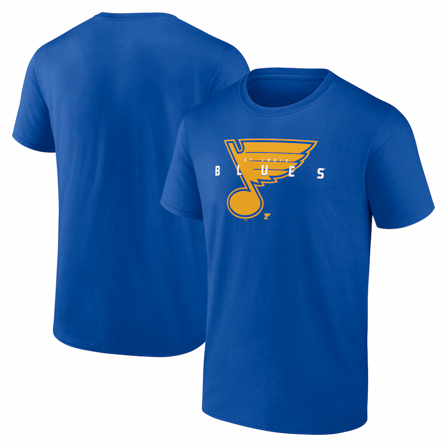 Men's St. Louis Blues Blue Coordinate T-Shirt - Jersey