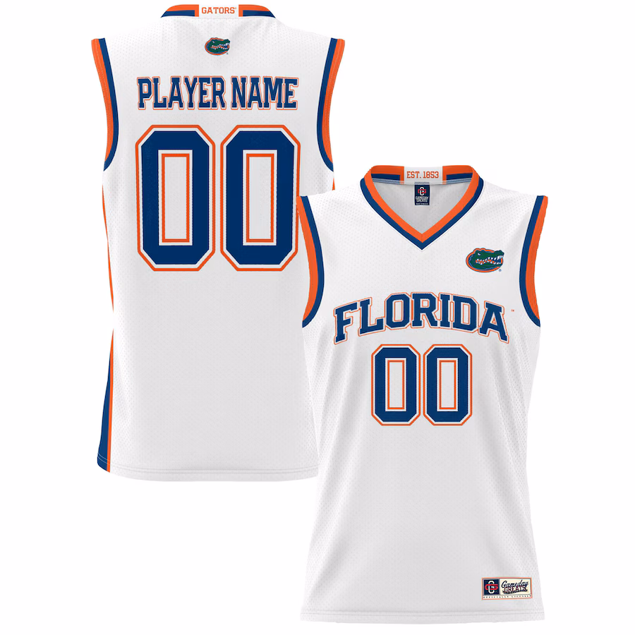 Florida Gators GameDay Greats Youth NIL Pick-A-Player Lightweight Basketball Jersey - Navy - Jersey