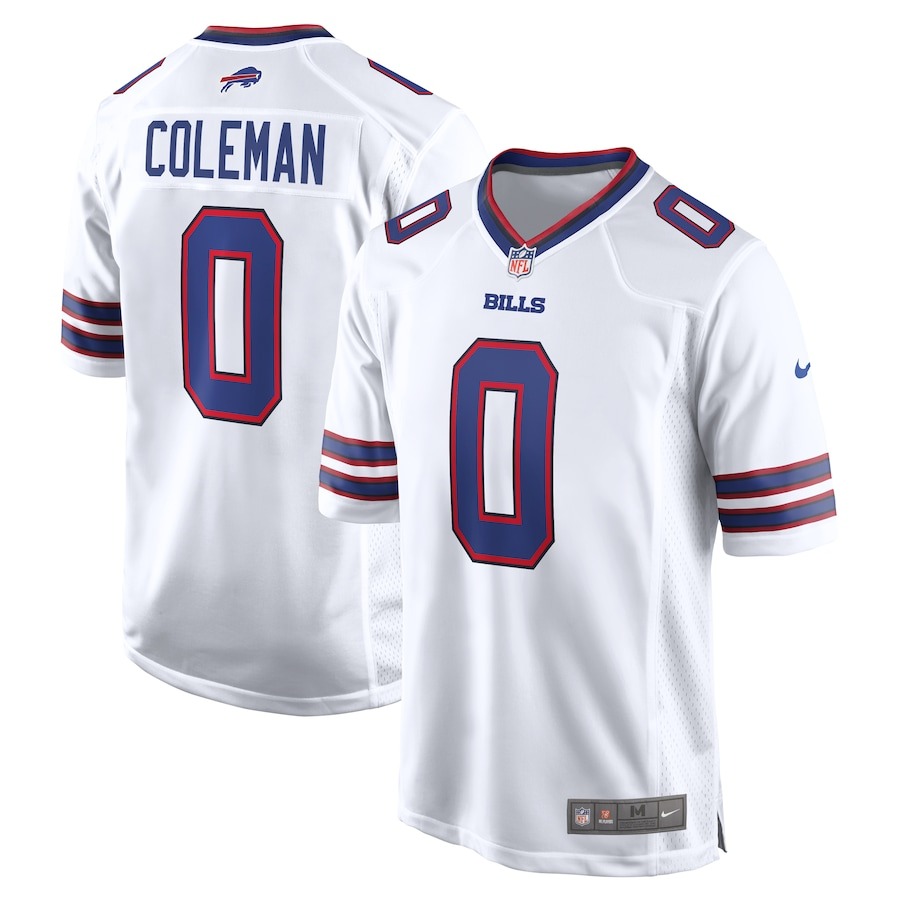 Men's Buffalo Bills Keon Coleman Nike  White Game Jersey - Jersey