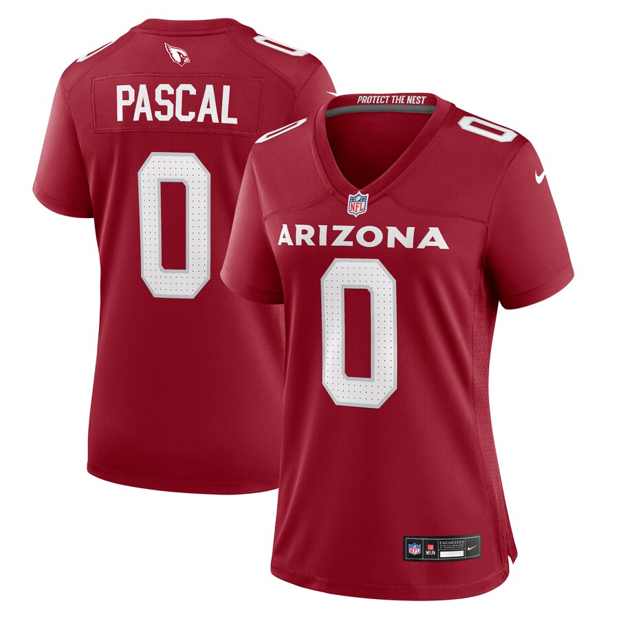 Women's Arizona Cardinals Zach Pascal Nike Cardinal Game Player Jersey - Jersey