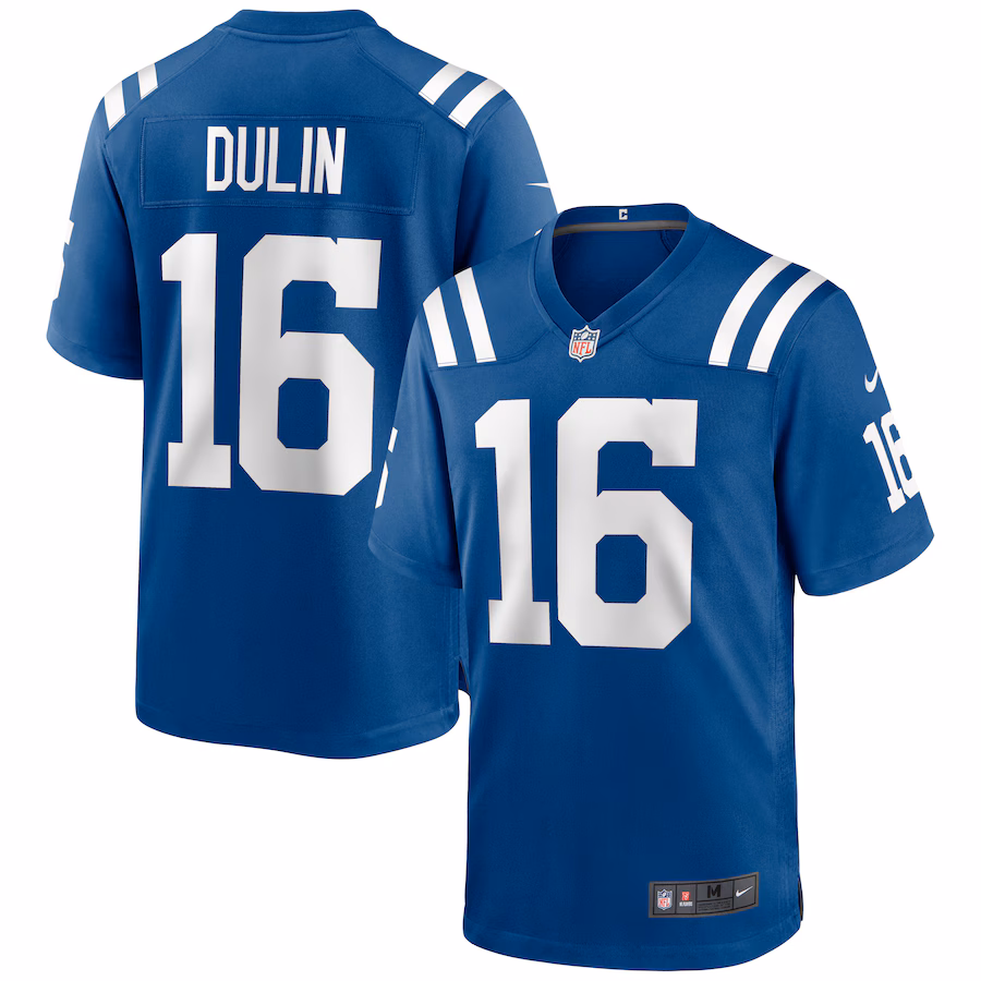 Men's Indianapolis Colts Ashton Dulin Nike Royal Game Jersey - Jersey