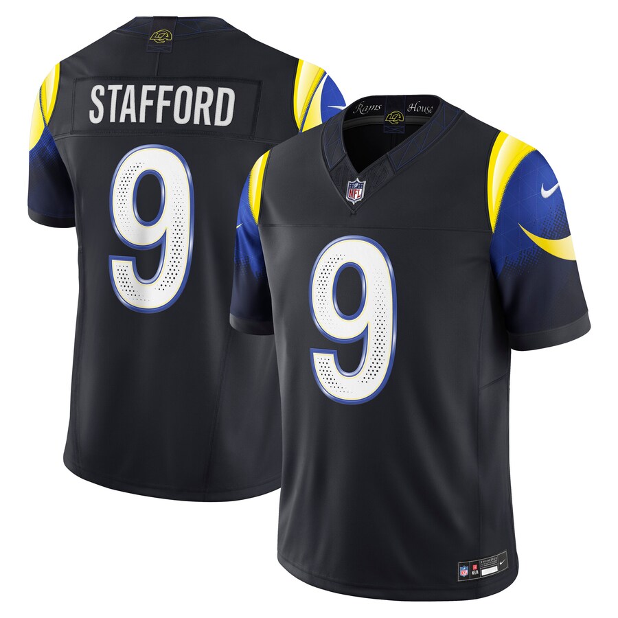 Men's Los Angeles Rams Matthew Stafford Nike Midnight Blue 2025 Rivalries Collection Limited Jersey - Jersey