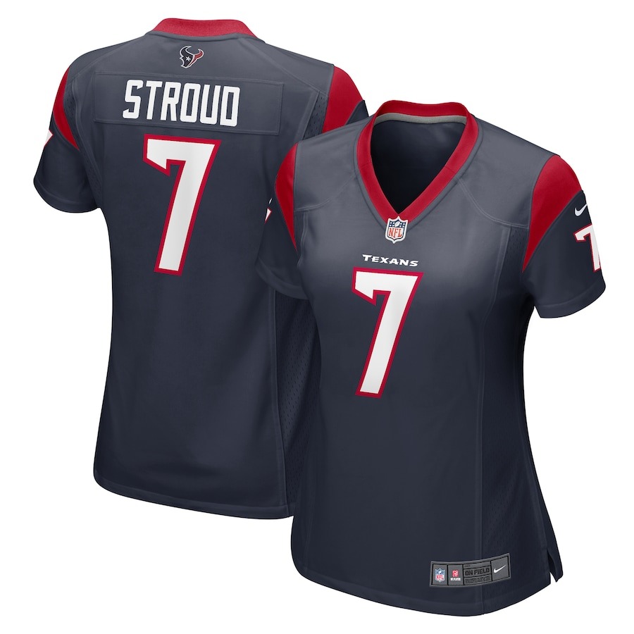 Women's Houston Texans C.J. Stroud Nike Navy Player Jersey - Jersey