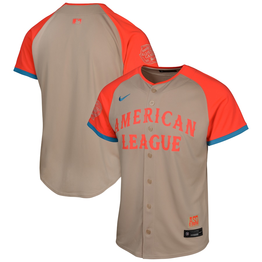 Youth American League  Nike Cream 2024 MLB All-Star Game Limited Jersey - Jersey