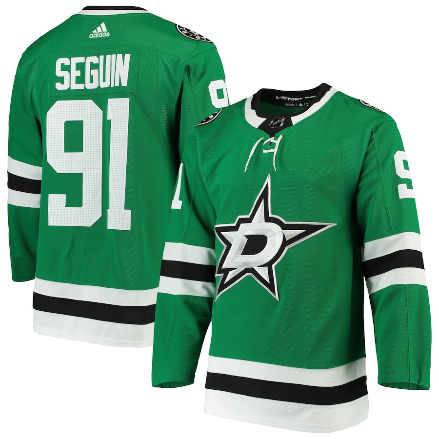 Men's Dallas Stars Tyler Seguin adidas Kelly Green Home Authentic Player Jersey - Jersey