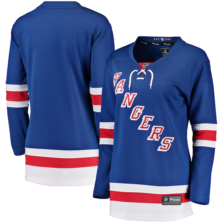 Women's New York Rangers Fanatics Blue Breakaway Home Jersey - Jersey