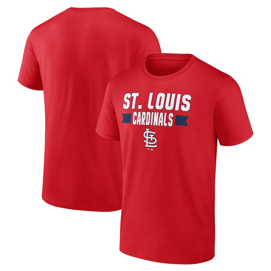 Men's St. Louis Cardinals Fanatics Red Close Victory T-Shirt - Jersey