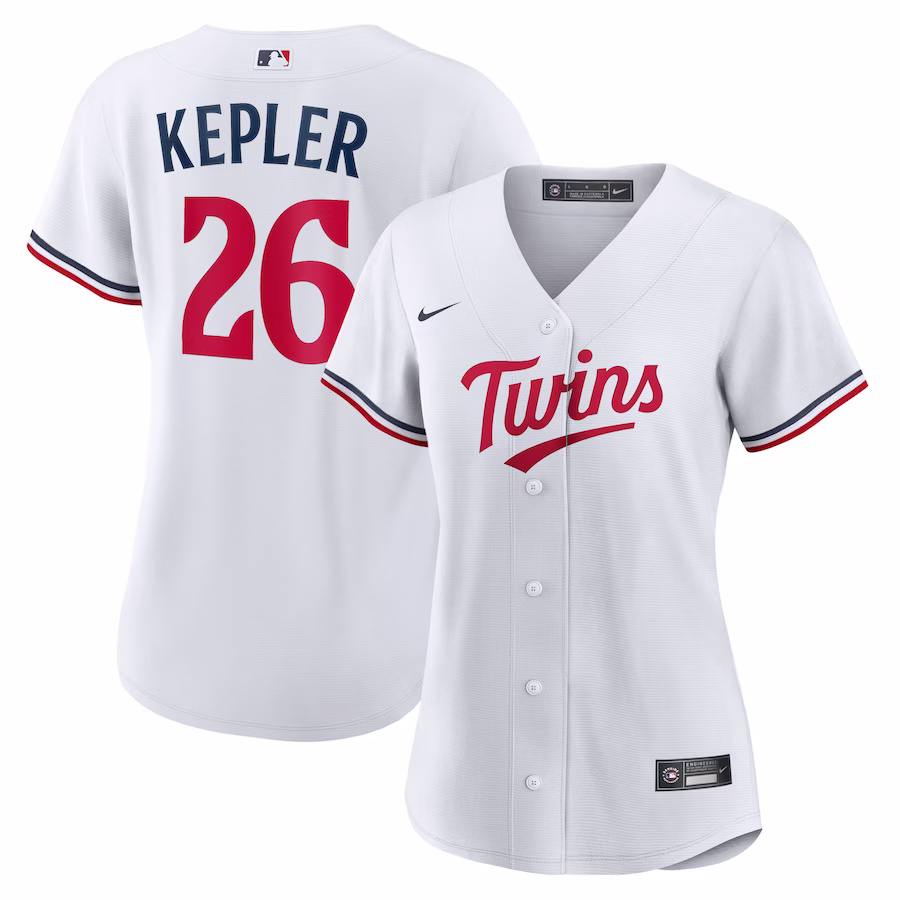 Women's Minnesota Twins Max Kepler Nike White Home Replica Player Jersey - Jersey