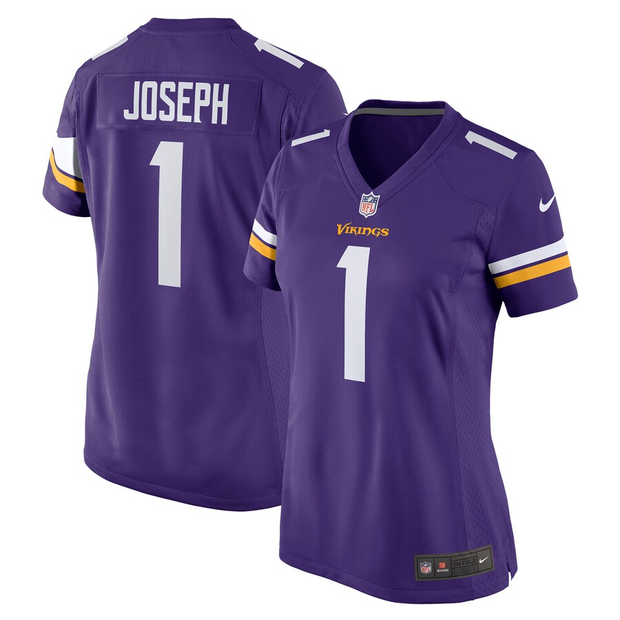 Women's Minnesota Vikings Greg Joseph Nike Purple Game Jersey - Jersey