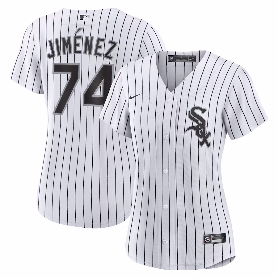 Women's Chicago White Sox Eloy Jimenez Nike White Home Replica Player Jersey - Jersey