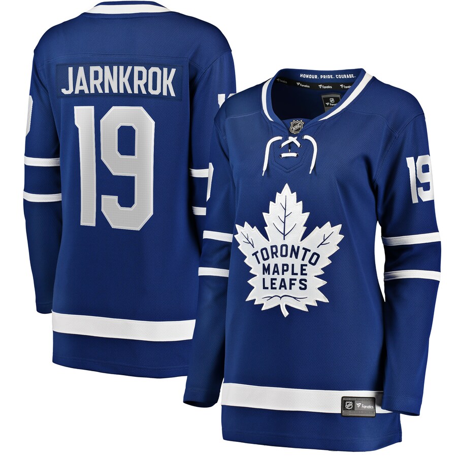 Women's Toronto Maple Leafs Calle Jarnkrok Fanatics Branded Blue Home Breakaway Player Jersey - Jersey