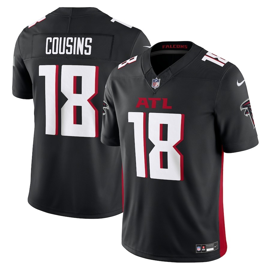 Men's Atlanta Falcons Kirk Cousins Nike Black Vapor F.U.S.E. Limited Jersey - Jersey