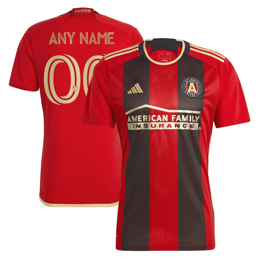 Men's Atlanta United FC adidas Black 2023 The 17s' Kit Replica Custom Jersey - Jersey