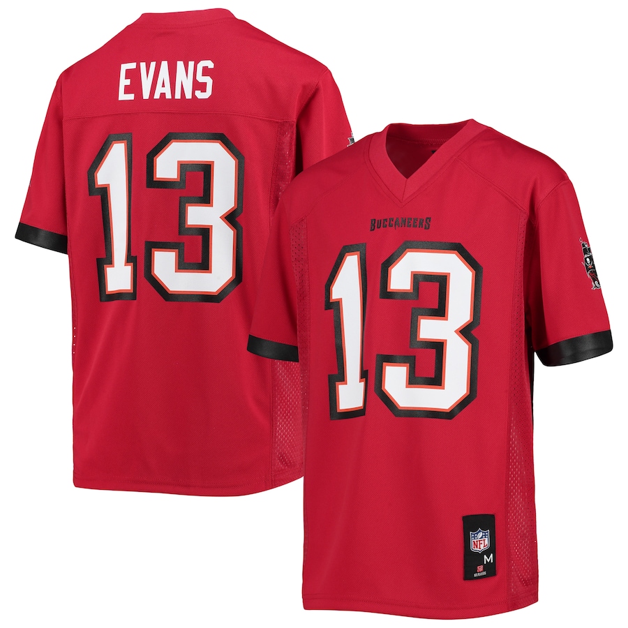 Youth Tampa Bay Buccaneers Mike Evans Red Replica Player Jersey - Jersey
