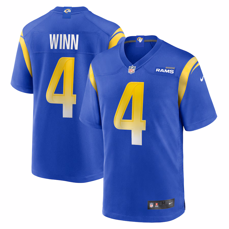 Men's Los Angeles Rams Dresser Winn Nike  Royal Team Game Jersey - Jersey