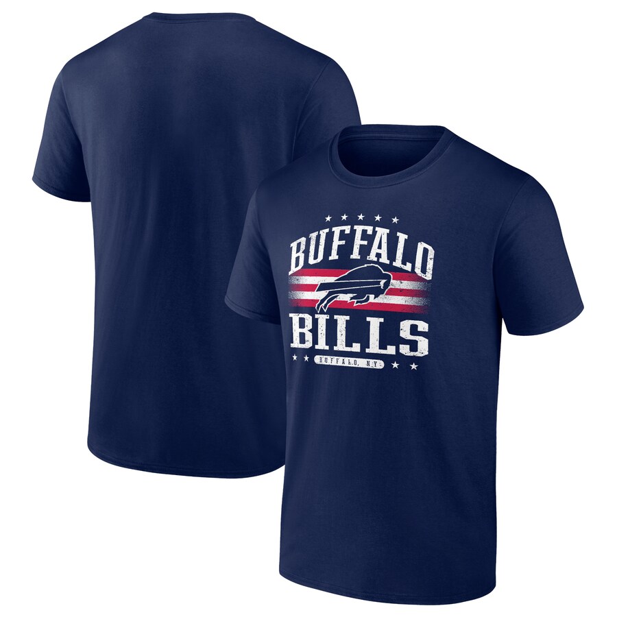 Men's Buffalo Bills Navy Americana Team T-Shirt - Jersey