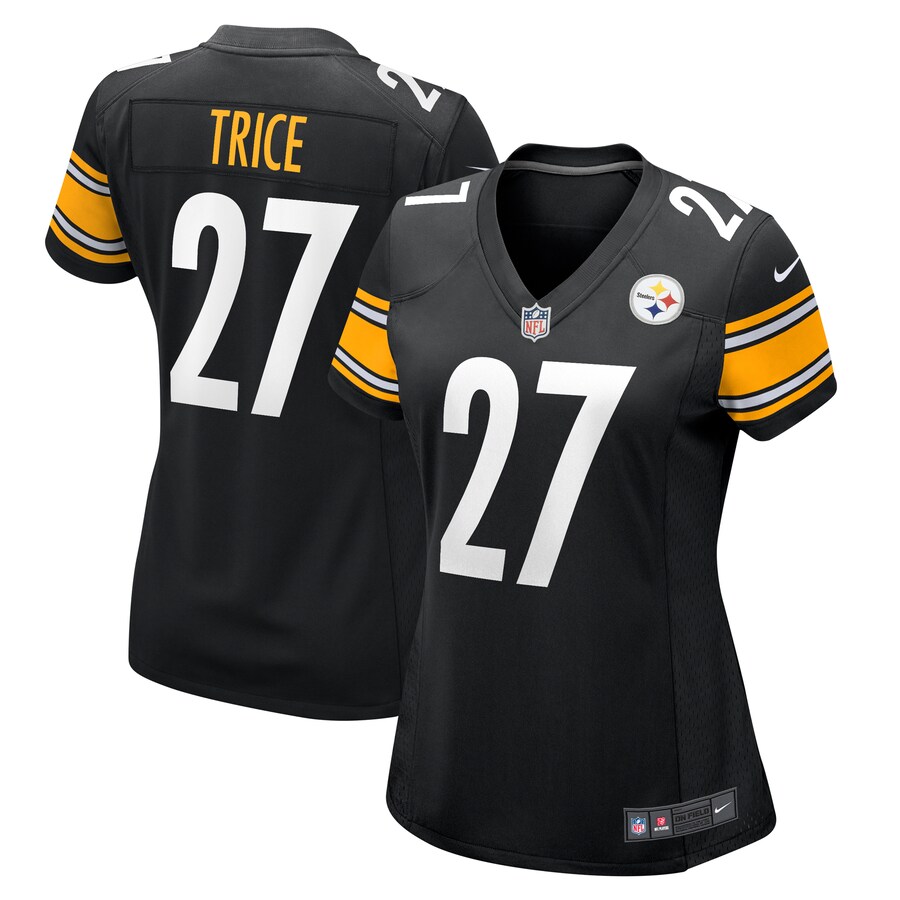 Women's Pittsburgh Steelers Cory Trice Nike  Black  Game Jersey - Jersey