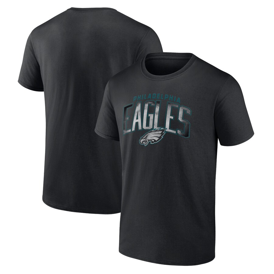 Men's Philadelphia Eagles Black Smoke Arch T-Shirt - Jersey