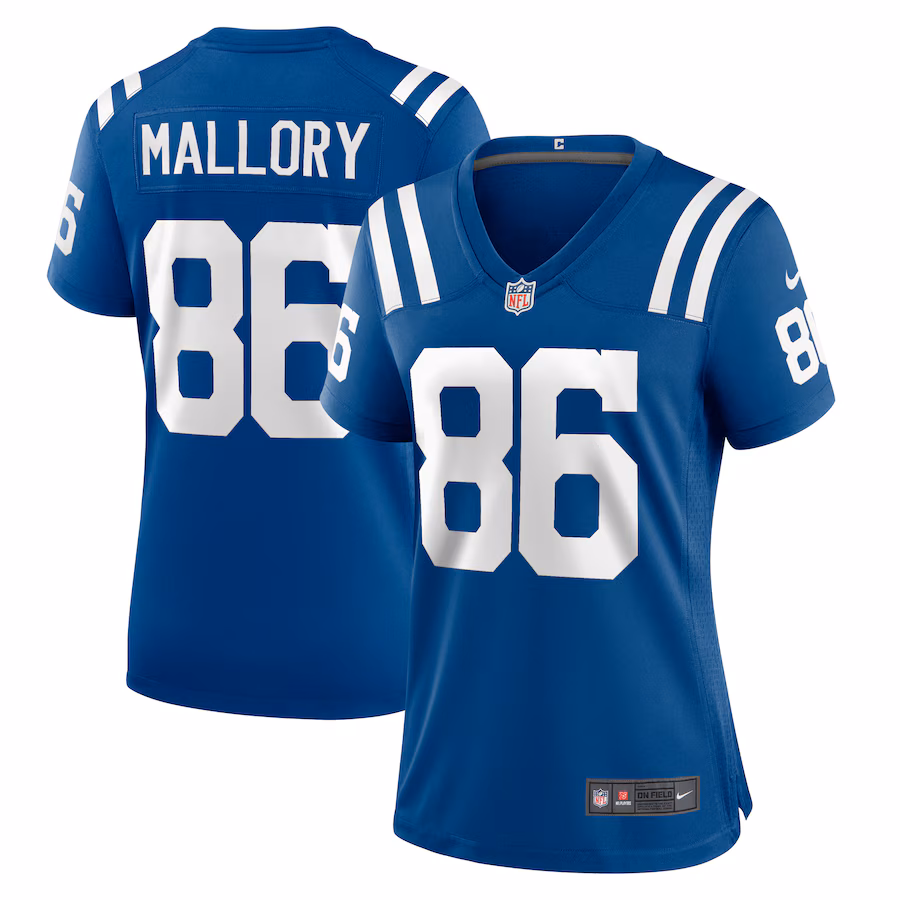 Women's Indianapolis Colts Will Mallory Nike  Royal Team Game Jersey - Jersey