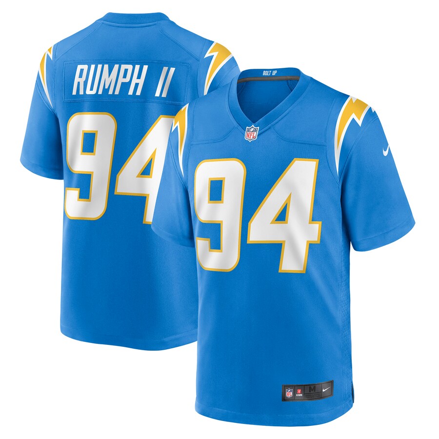 Men's Los Angeles Chargers Chris Rumph II Nike Powder Blue Game Jersey - Jersey