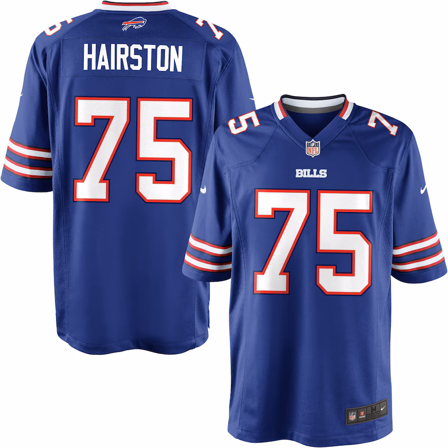 Nike Youth Buffalo Bills Chris Hairston Team Color Game Jersey - Jersey