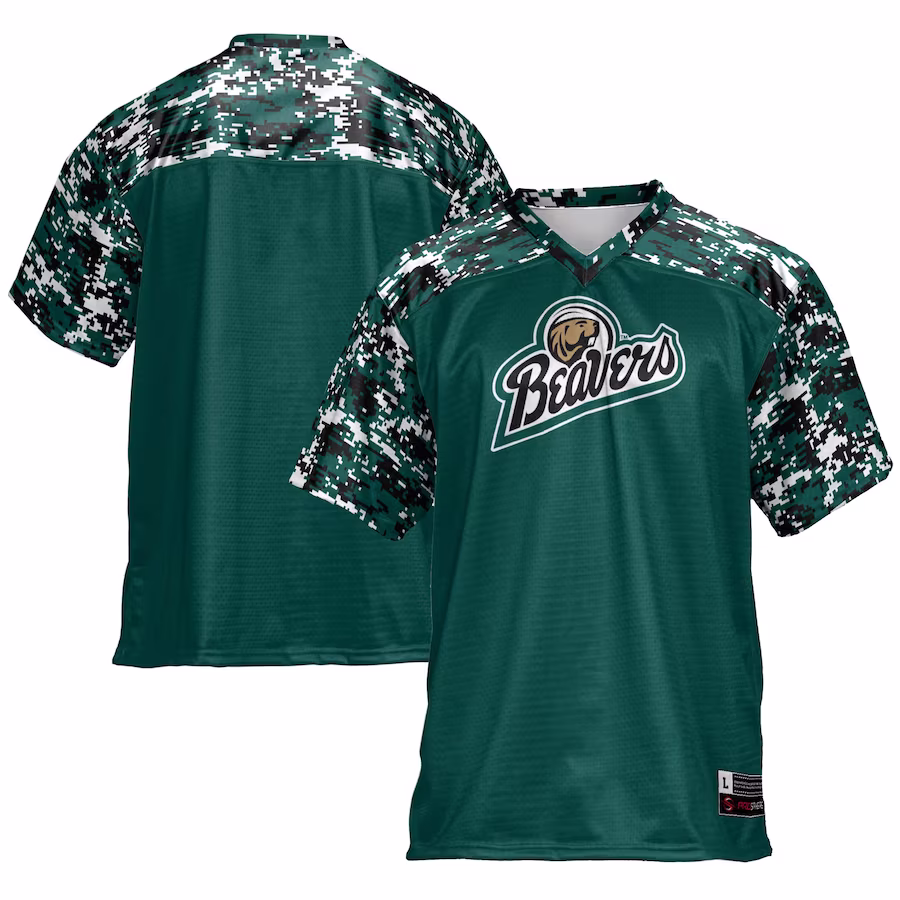 Bemidji State Beavers GameDay Greats Football Jersey - Green - Jersey