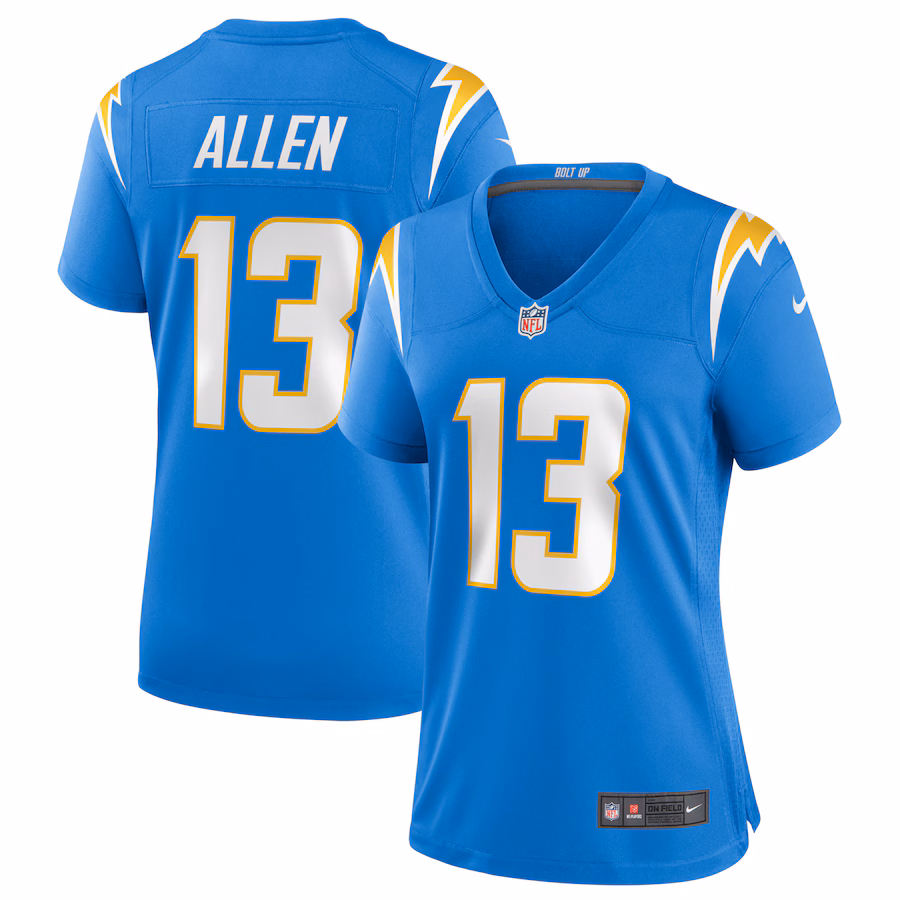 Women's Los Angeles Chargers Keenan Allen Nike Powder Blue Game Jersey - Jersey
