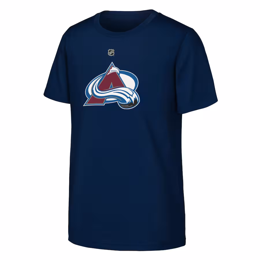 Youth Colorado Avalanche Navy Primary Logo T-Shirt - Jersey
