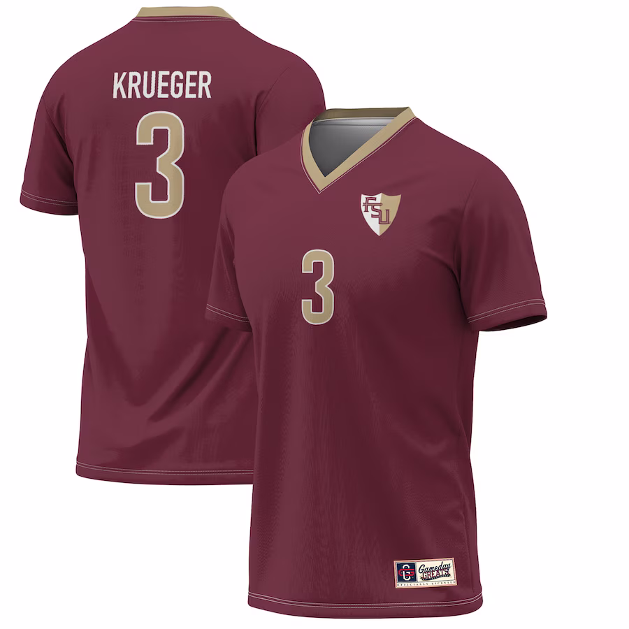 Casey Krueger Florida State Seminoles GameDay Greats Lightweight Alumni Soccer Jersey - Garnet - Jersey