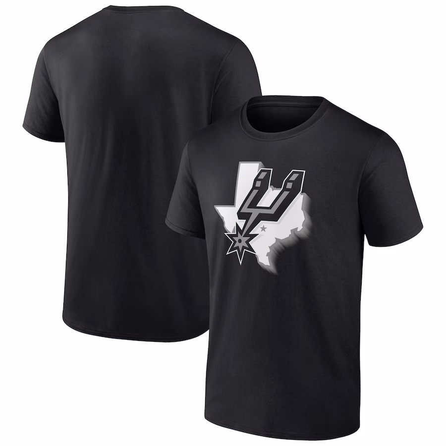 Men's San Antonio Spurs Black Team Pride T-Shirt - Jersey