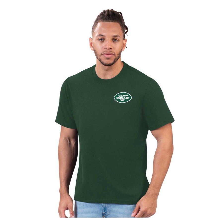Men's New York Jets  Margaritaville Green Hail Mary T-Shirt - Jersey