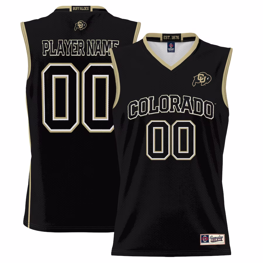Colorado Buffaloes GameDay Greats Unisex Lightweight NIL Pick-A-Player Basketball Jersey - Black - Jersey