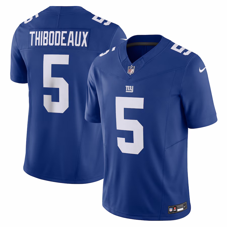 Men's New York Giants Kayvon Thibodeaux Nike Royal Vapor F.U.S.E. Limited Jersey - Jersey