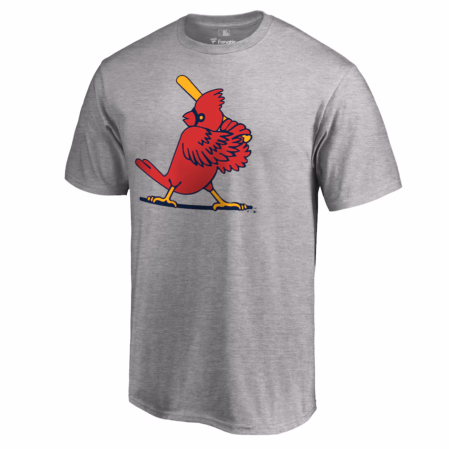 Men's St. Louis Cardinals Ash Cooperstown Collection Forbes T-Shirt - Jersey