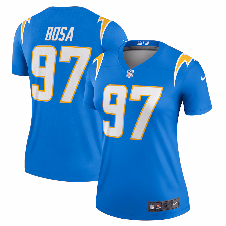 Women's Los Angeles Chargers Joey Bosa Nike Powder Blue Legend Jersey - Jersey