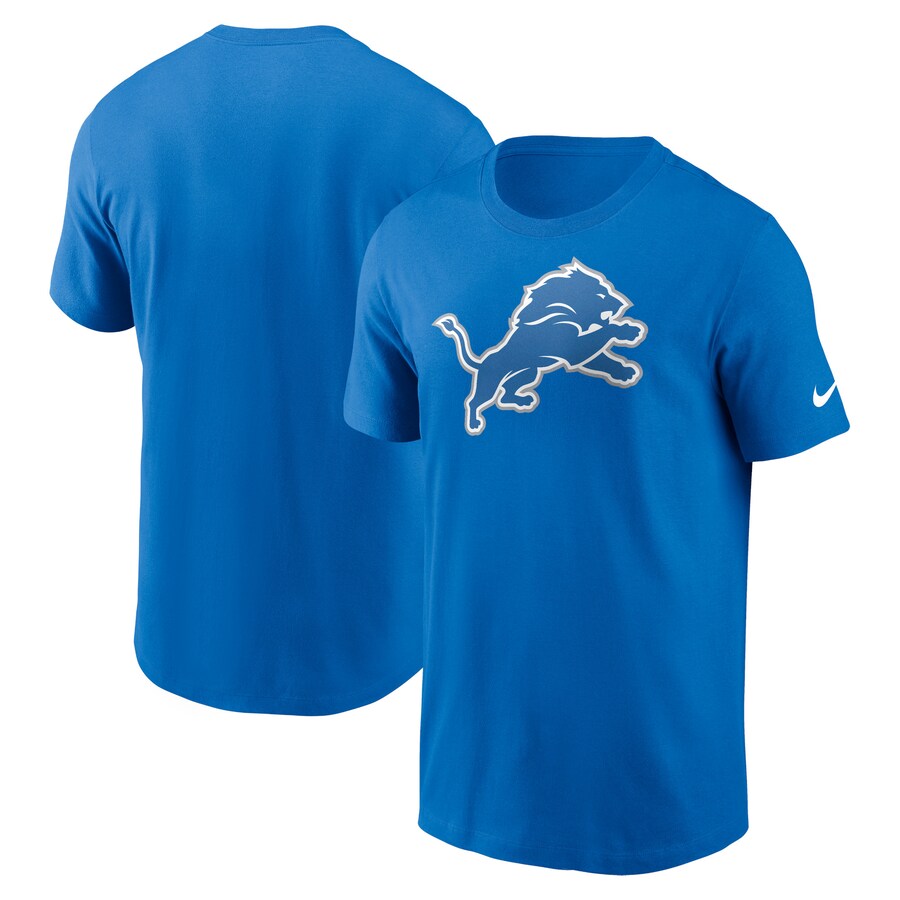 Men's Detroit Lions Nike Blue Primary Logo T-Shirt - Jersey